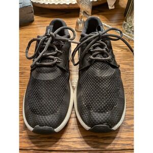 Sperry Kids Boys Shoes SP7 SEAS 3-EYE Boat Shoes Black Mesh Size 2M